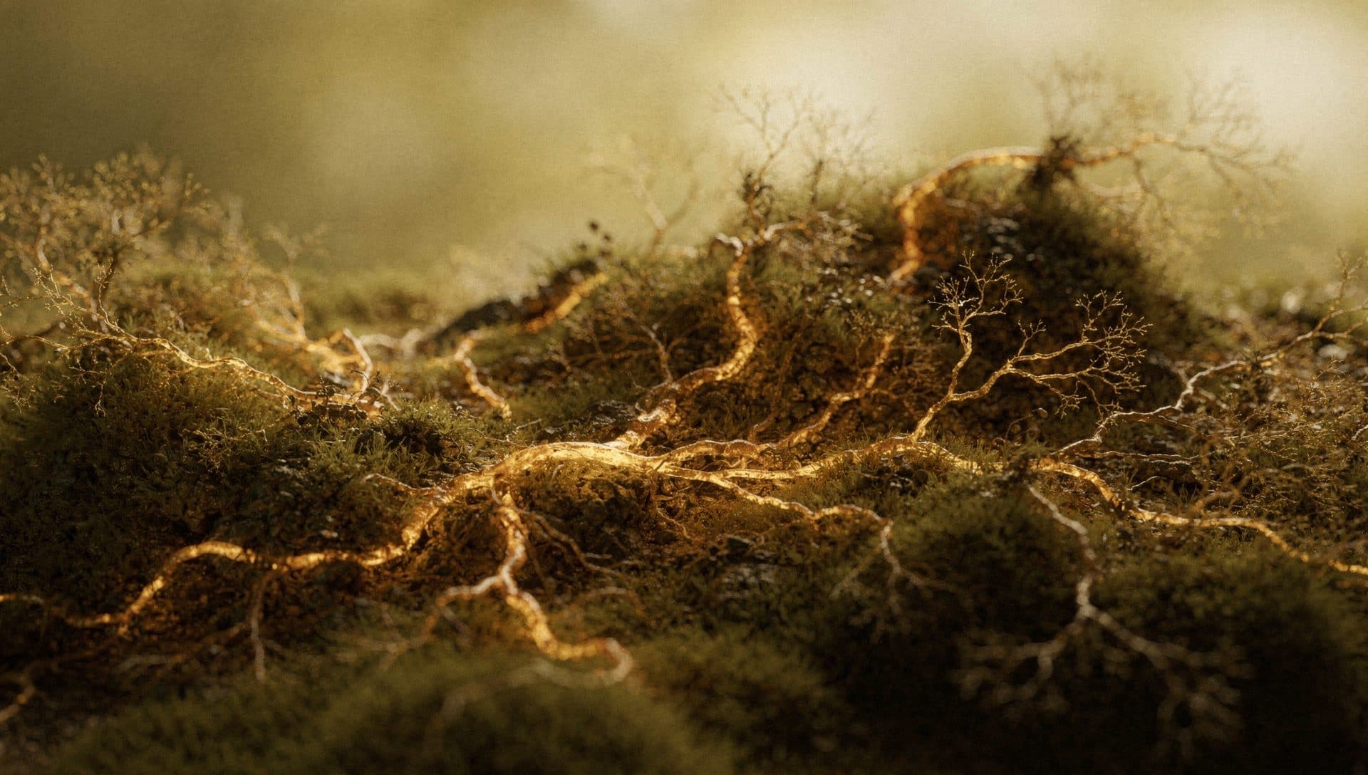 Amber light tracing pathways — the brain learning a new circuit